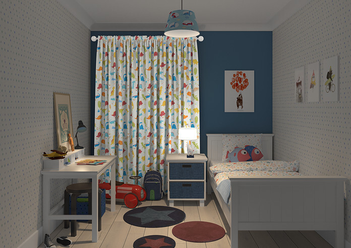 Dino, Paintbox - Made to Measure Curtains - Image 7